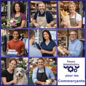 Automatisations pour les commerçants. www.process-automatisations.fr est là pour vous aider.