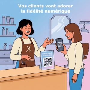 Programme de fidélité numérique simple pour artisans et commerçants indépendants