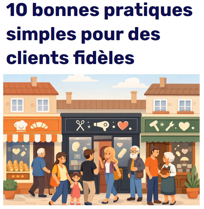 La relation client, c'est simple en fait. Cette illustration l'indique.
